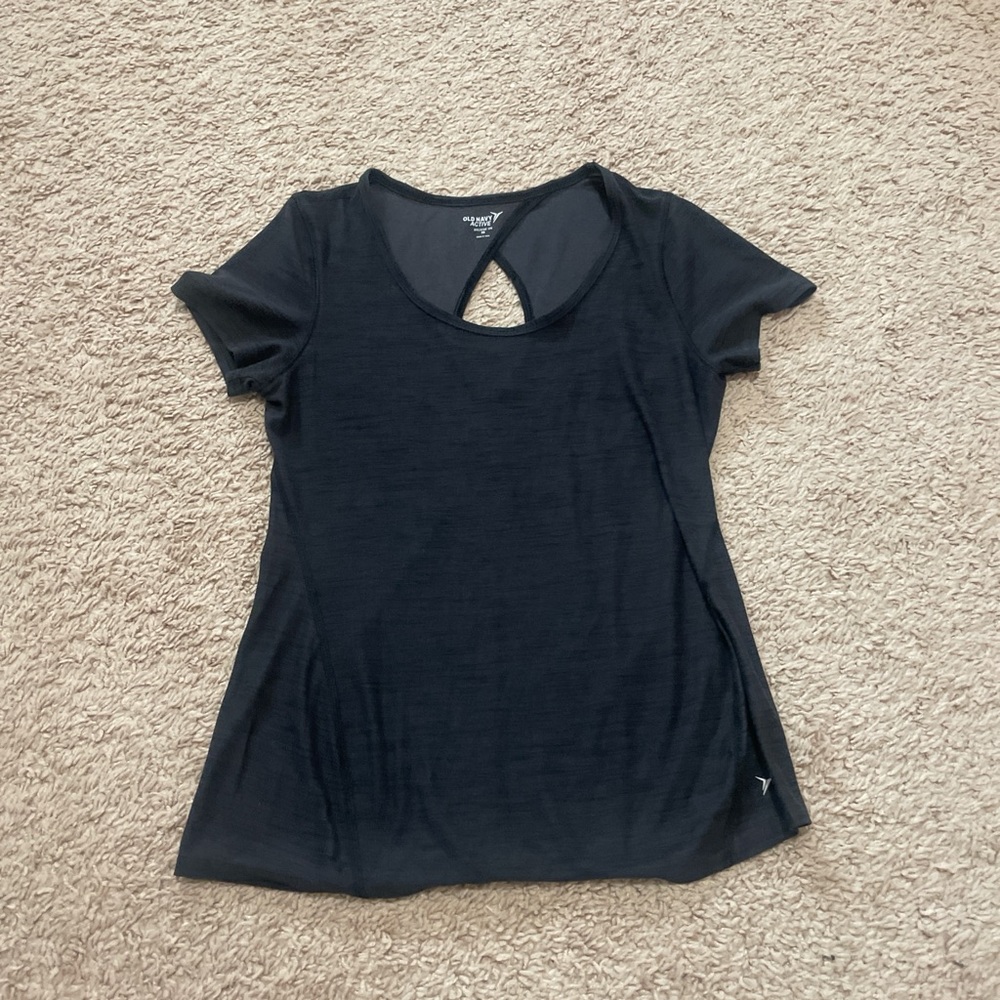 Old Navy Black Short Sleeve Tee